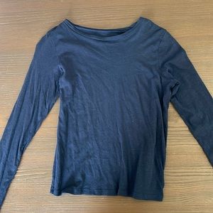 American Eagle navy blue long sleeve shirt, size small